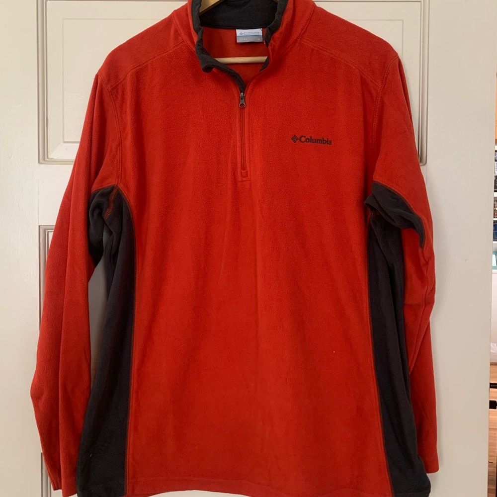 Columbia Black and Orange Performance Jacket